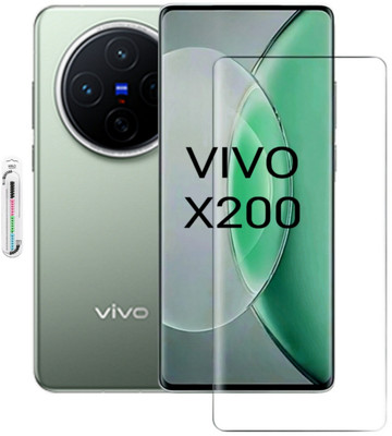 GORILLA GLASSY Tempered Glass Guard for Vivo X200 Tempered Glass Edge To Edge Temper Glass For Vivo X200 5G Tempered Glass & Cable Protector(Pack of 1)