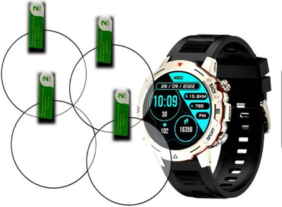 KHWABEEDA Tempered Glass Guard for FIRE - BOLTT GRANADE 1.39 SMART WATCH TEMPERED GLASS (PACK OF 4)(Pack of 4)
