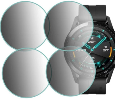 DB Tempered Glass Guard for HUAWEI WATCH GT 2 46MM SMART WATCH TEMPERED GLASS (PACK OF 4)(Pack of 4)