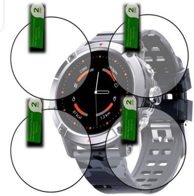 DB Tempered Glass Guard for AMBRANE CREST PRO 1.52 SMART WATCH TEMPERED GLASS (PACK OF 4)(Pack of 4)