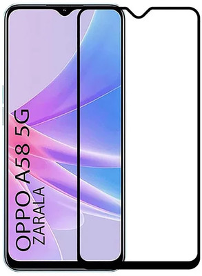 LILLIPUT Tempered Glass Guard for Oppo A58 5G(Pack of 1)