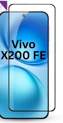 TESPARK Edge To Edge Tempered Glass for vivo X200 FE 5G, vivo X200 FE 5G(Pack of 1)