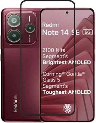 BRENZZ Tempered Glass Guard for REDMI Note 14 SE 5G(Pack of 1)