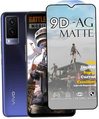 FAIYER BEAT Tempered Glass Guard for Premium matte Tempered Glass For vivo V21E 5g(matte finish,Pack Of 1) Advanced gaming matte Full Screen Coverage Screen Protector for vivo V21E 5g(Pack of 1)