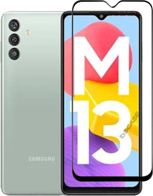 DSCASE Tempered Glass Guard for Samsung Galaxy M13 4G(Pack of 1)