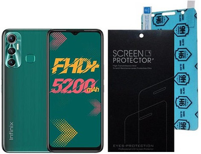 Gigatech Tempered Glass Guard for Infinix Hot 11(Pack of 1)