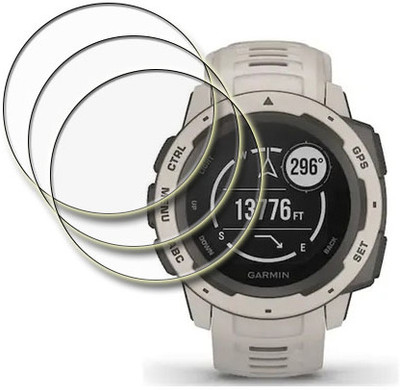 MUTAALI Tempered Glass Guard for Garmin Instinct Smartwatch(Pack of 3)