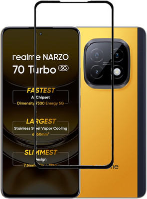 AARERED Tempered Glass Guard for REALME NARZO 70 TURBO 5G, REALME NARZO 70 TURBO, realme narzo 70 turbo 5g, realme narzo 70 turbo(Pack of 1)