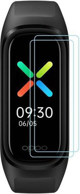 MUTAALI Tempered Glass Guard for OPPO Smart Band Style(Pack of 2)