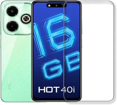 INFINITYWORLD Tempered Glass Guard for Infinix Hot 40i, INFINIX HOT 40i(Pack of 1)