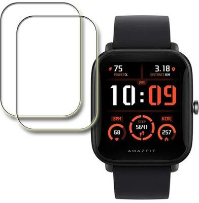 MUTAALI Tempered Glass Guard for Amazfit Bip U Pro smartwatch(Pack of 2)