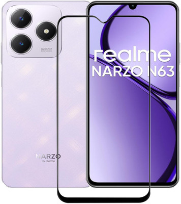 BRENZZ Tempered Glass Guard for Realme Narzo N63, realme Narzo N63(Pack of 1)