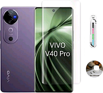 GORILLA PRO PLUS Tempered Glass Guard for VIVO V40 Pro 5G Tempered Glass | 9H Full Glue Full HD, Anti Scratch Screen Guard For VIVO V40 Pro 5G(Pack of 1)