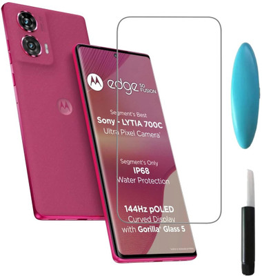 Flipkart SmartBuy Tempered Glass Guard for Motorola Edge 50 Fusion, Moto Edge 50 Fusion, MOTOROLA Edge 50 fusion(Pack of 1)
