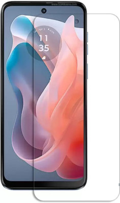 KHWABEEDA Tempered Glass Guard for MOTOROLA MOTO G PLAY (2024) FRONT TEMPERED GLASS(Pack of 1)