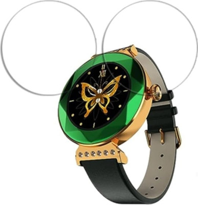 DB Tempered Glass Guard for FIRE-BOLTT EMERALD 1.09 SMART WATCH TEMPERED GLASS (PACK OF 2)(Pack of 2)