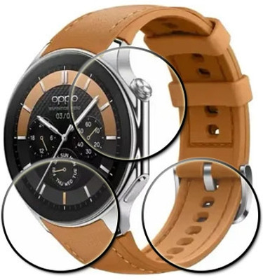 tombik Tempered Glass Guard for 120qc-Oppo Watch X2(Pack of 3)