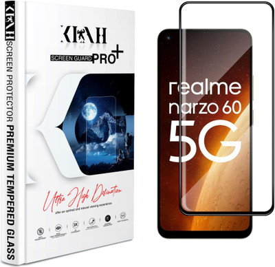 KLAH Tempered Glass Guard for Realme Narzo 60 5G(Pack of 1)