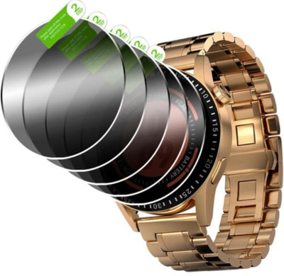 DB Tempered Glass Guard for FIRE-BOLTT TALK 2 PRO ULTRA 1.39 SMART WATCH TEMPERED GLASS (PACK OF 5)(Pack of 5)