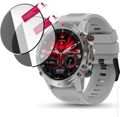 DB Tempered Glass Guard for PEBBLE COSMOS QUEST SMART WATCH TEMPERED GLASS ( PACK OF 2)(Pack of 2)