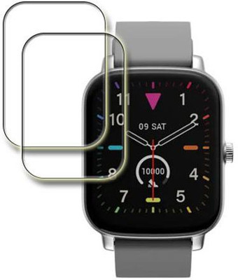 MUTAALI Tempered Glass Guard for Noise ColorFit Icon Buzz smartwatch(Pack of 2)