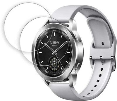 ZIDZEE Tempered Glass Guard for XIAOMI WATCH S3 1.43 SMART WATCH SCREEN GUARD (P-2)(Pack of 2)