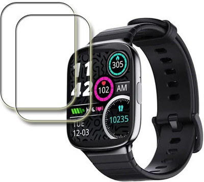 MUTAALI Tempered Glass Guard for Ambrane Fitshot Edge smartwatch(Pack of 2)