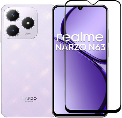 BRENZZ Tempered Glass Guard for Realme Narzo N63, realme Narzo N63(Pack of 1)