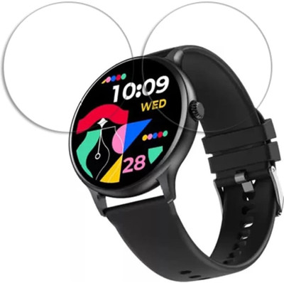 DOWRVIN Tempered Glass Guard for FIRE -BOLTT NINJA TALK 1.39 SMART WATCH TEMPERED GLASS ( PACK OF 2)(Pack of 2)