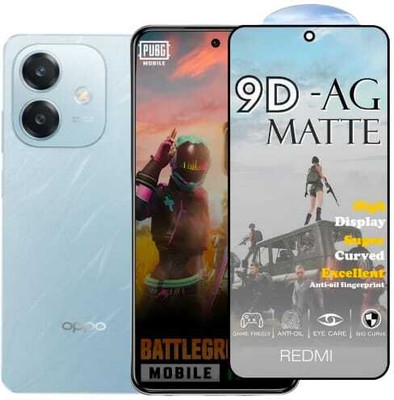FAIYER BEAT Tempered Glass Guard for Premium matte Tempered Glass For oppo A3 5g(matte finish,Pack Of 1) Advanced gaming matte Full Screen Coverage Screen Protector for oppo A3 5g(Pack of 1)