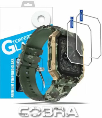 aryax Screen Guard for FIRE BOLTT COBRA SMARTWATCH(Pack of 2)