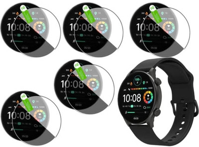 DB Tempered Glass Guard for HAYLOU SOLAR PLUS RT3 SMART WATCH TEMPERED GLASS ( PACK OF 5)(Pack of 5)