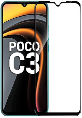 Mobling Tempered Glass Guard for Xiaomi Poco C3(Pack of 1)