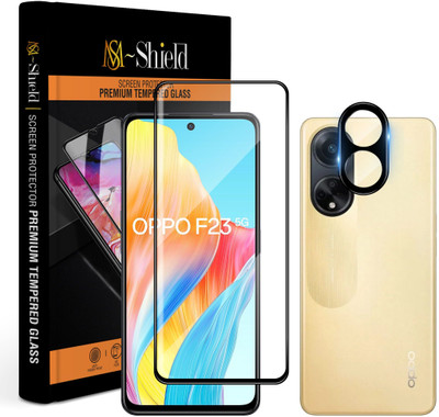 MS-Shield Tempered Glass Guard for OPPO F23 5G, With Camera Lens Protector(Pack of 1)