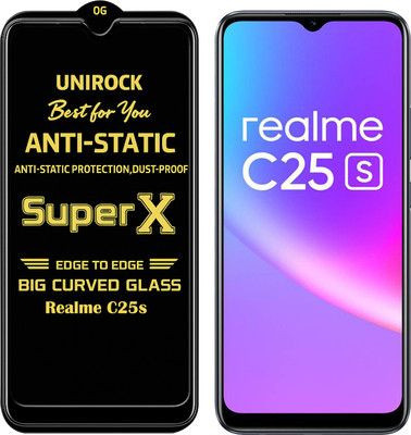 Unirock Tempered Glass Guard for Realme C25s(Pack of 1)