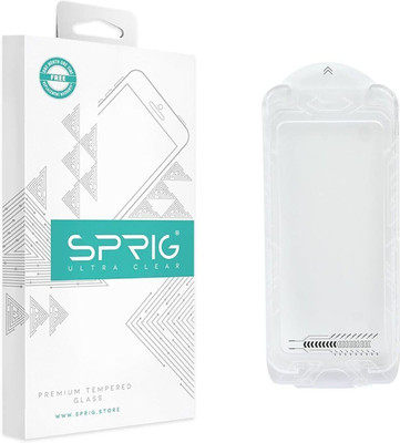Sprig Tempered Glass Guard for Apple iPhone 16, Apple iPhone 16, iPhone 16(Pack of 1)