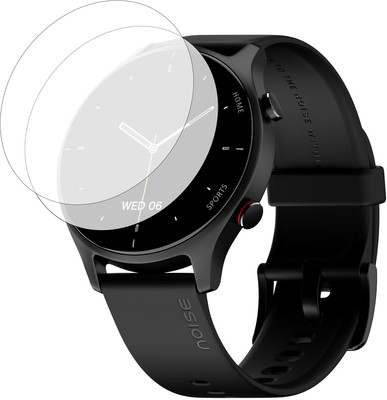 MOBIFONIC Tempered Glass Guard for Noise Twist Round dial(Pack of 2)