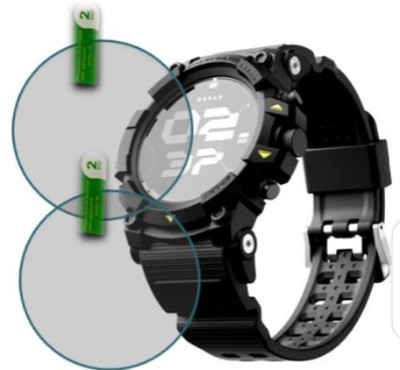 DB Tempered Glass Guard for BOULT THRUX 1.39 SMART WATCH TEMPERED GLASS( PACK OF 2)(Pack of 2)