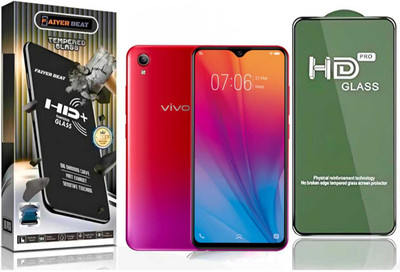 FAIYER BEAT Tempered Glass Guard for Premium high definition Tempered Glass For vivo y91c (high definition finish,Pack Of 1) Advanced gaming high definition Full Screen Coverage Screen Protector for vivo y91c(Pack of 1)