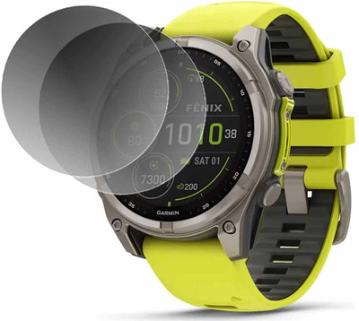 HIDEOUS Tempered Glass Guard for Garmin Fenix 8 Solar(Pack of 2)