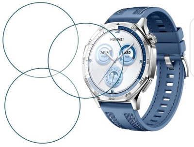 DB Tempered Glass Guard for HUAWEI WATCH GT 5 46m SMART WATCH TEMPERED GLASS ( PACK OF 3)(Pack of 3)