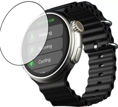 KHWABEEDA Tempered Glass Guard for PEBBLE FORTE SMART WATCH(Pack of 1)