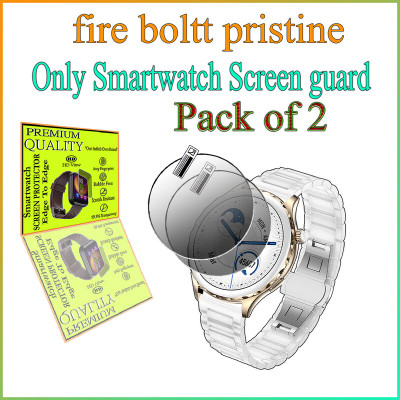 HIDEOUS Tempered Glass Guard for Fire-Boltt Pristine(Pack of 2)
