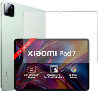 Bigil Tempered Glass Guard for Xiaomi Pad 7 Tablet(Pack of 1)