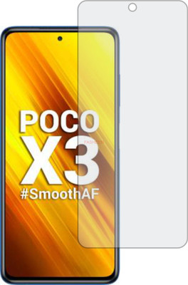 Fasheen Tempered Glass Guard for MI POCO X3 (Flexible & Shatterproof)(Pack of 1)