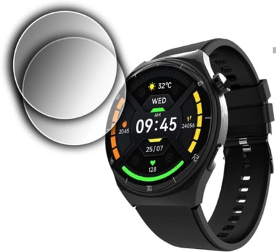 KHWABEEDA Tempered Glass Guard for BEATXP VEGA X SMART WATCH ( PACK OF 2)(Pack of 2)
