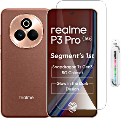 GORILLA GLASSY Tempered Glass Guard for Realme P3 Pro 5G Screen Guard Edge To Edge Temper Glass Screen Protector Realme P3 Pro Tempered Glass Full Coverage Screen Guard For Realme P3 Pro 5G Tempered Glass(Pack of 1)