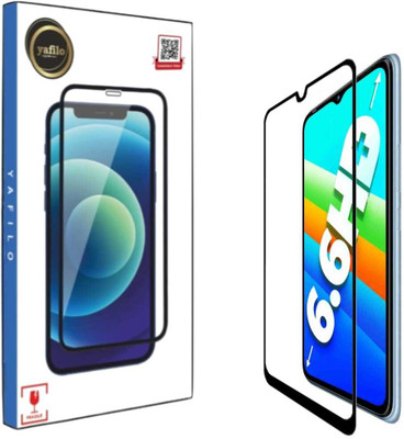YAFILO Tempered Glass Guard for Infinix Smart 6 HD Edge-to-Edge Full Screen Protector with Easy Self-Installation Kit(Pack of 1)