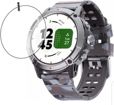 KHWABEEDA Tempered Glass Guard for AMBRANE CREST SMART WATCH TEMPERED GLASS(Pack of 1)