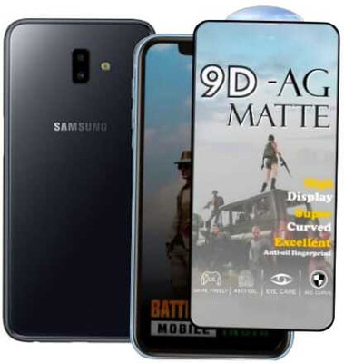 FAIYER BEAT Tempered Glass Guard for Premium matte Tempered Glass For samsung J6 plus(matte finish,Pack Of 1) Advanced gaming matte Full Screen Coverage Screen Protector for samsung J6 plus(Pack of 1)